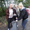 Uczniowie podczas Sprzątania Świata 2017